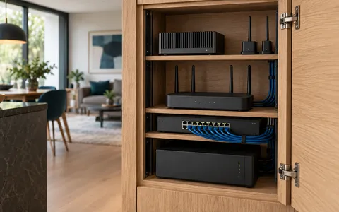Infrastructure informatique d’une maison connectée : serveur, réseau et passerelles radio