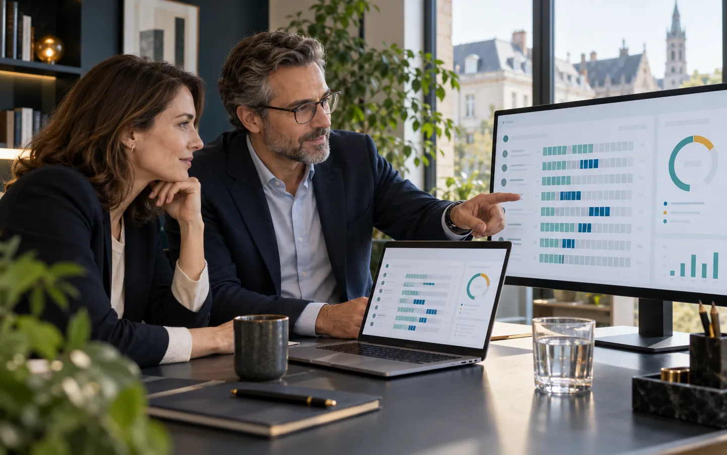 Client consultant le suivi de ses prestations et de sa réserve d’heures